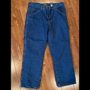 Schmidt Men’s lined Work Jeans Size 34 waist x 30 length